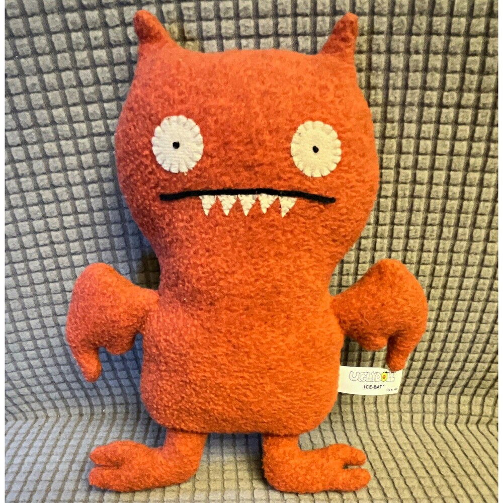 Uglydoll ICE-BAT Orange Mini Plush Stuffed Animal 8 inch MPN 54051